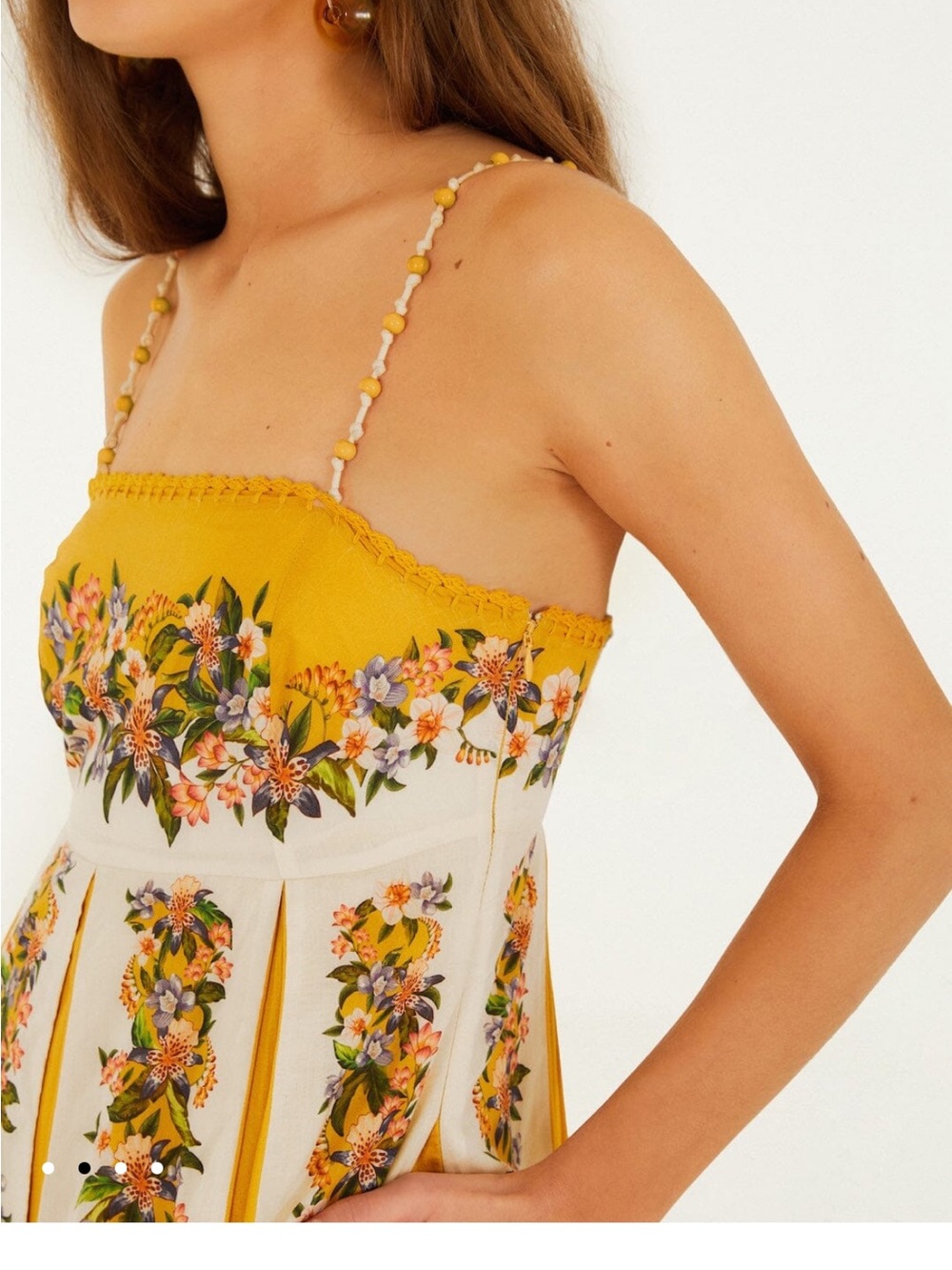 Farm Rio Sand Hilo Striped Maxi Sundress - Picture 9 of 12